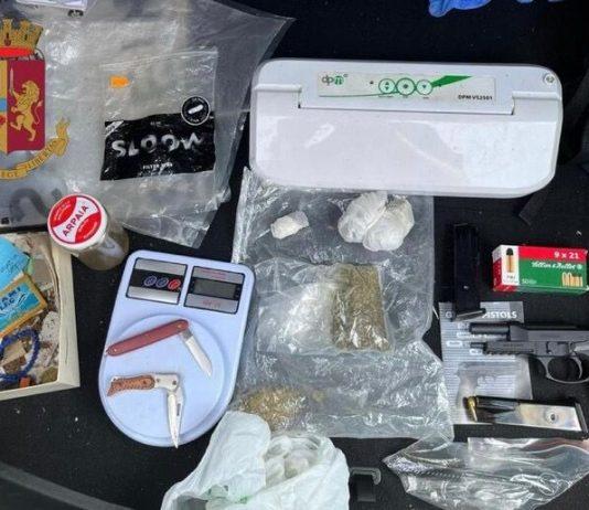 Marijuana in casa e nel ristorante: denunciato