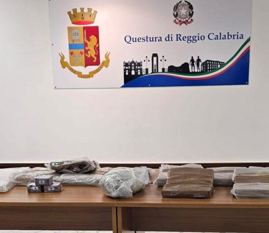 Arrestato a Villa San Giovanni corriere della droga. Era pronto ad imbarcarsi con 65 kg di hashish
