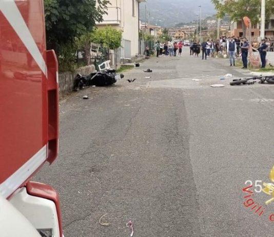 Calabria – scontro tra scooter e bici elettrica: bimbo di 5 anni gravemente ferito
