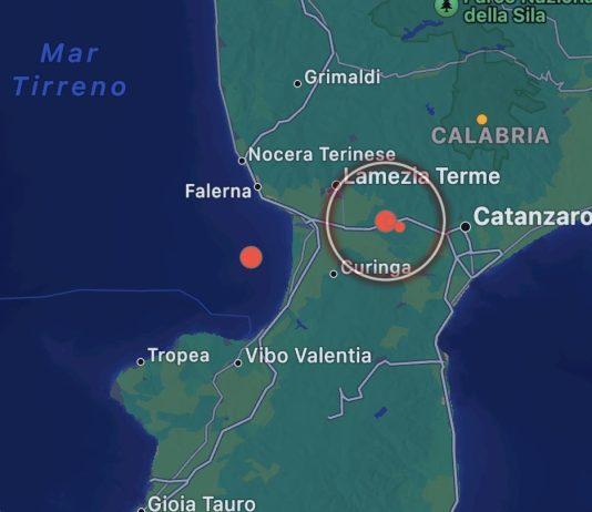 Scossa di terremoto in Calabria