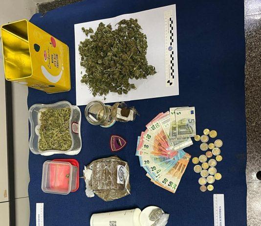 Arrestato 20enne per detenzione e produzione di sostanza stupefacente ai fini di spaccio