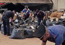 San Ferdinando – maxi sequestro di marijuana: rinvenute oltre 3 tonnellate