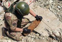 Calabria – rinvenuto e fatto brillare ordino bellico