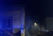 Rosarno – incendio in abitazione disabitata