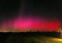 Lo spettacolo dell’aurora boreale nel nord Italia