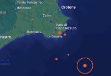 Calabria scossa di terremoto di magnitudo 3.0