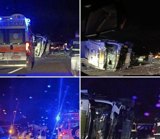 Gravissimo incidente in autostrada tra Rosarno e Gioia Tauro