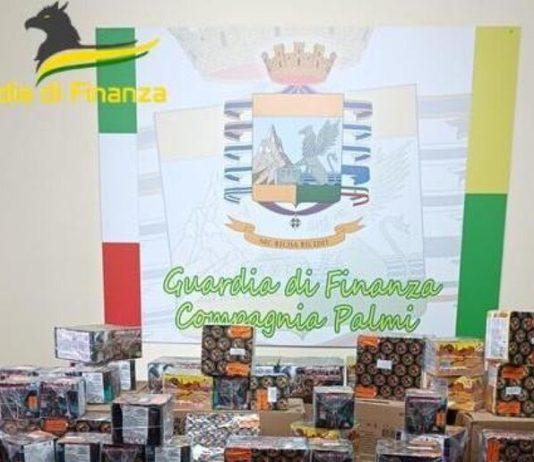 Sequestrati quasi 2 quintali e mezzo di fuochi illegali