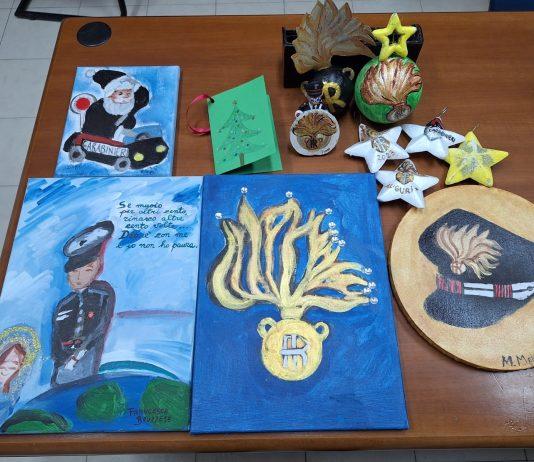 Melicucco – albero di Natale in caserma e lavoretti per i carabinieri