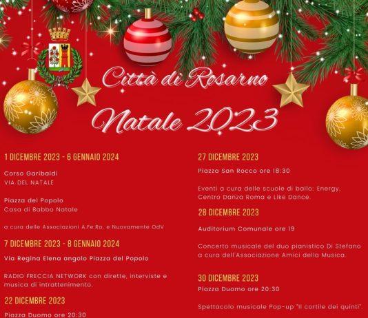Rosarno, l’Assessore Pronestì presenta gli eventi natalizi