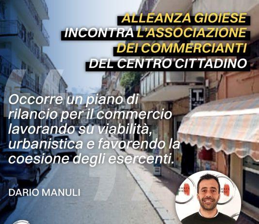 Incontro Alleanza Gioiese con associazioni commercianti del centro