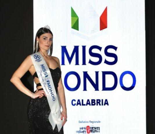 La Crotonese Siria Gigliarano vince la selezione ufficiale di Miss Mondo Calabria