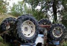 Si ribalta trattore: muore agricoltore 66enne