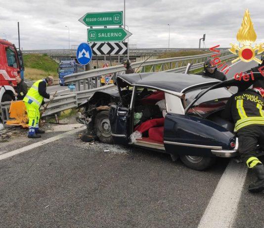 Incidente mortale in autostrada