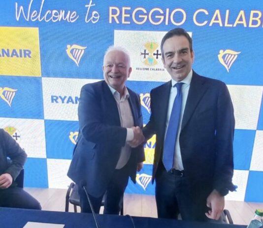 Ryanair Calabria – Otto nuovi collegamenti da Reggio Calabria, uno su Lamezia Terme, e tre su Crotone