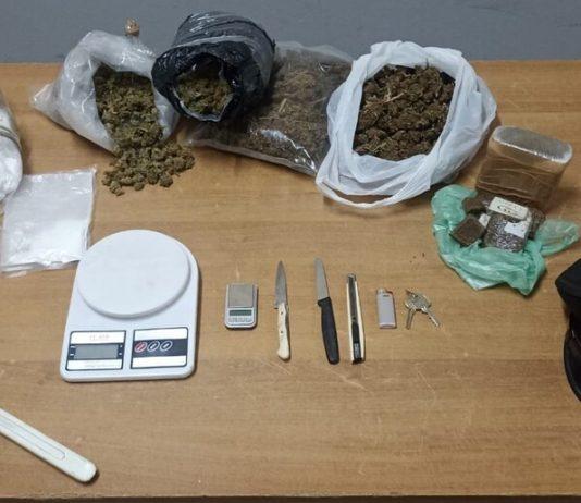 Trovato in possesso di 2 kg di droga: arrestato 39enne