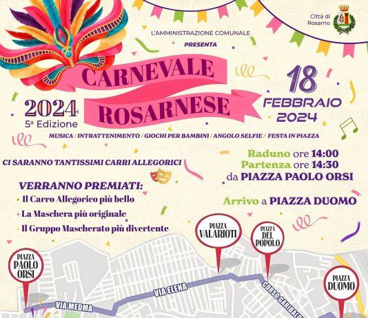 Domenica 18 febbraio Carnevale a Rosarno
