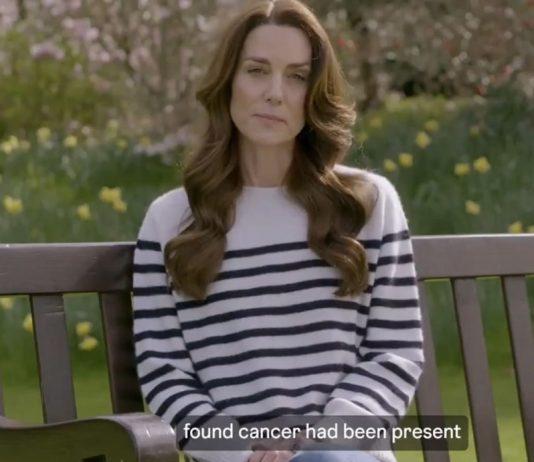 La principessa Kate annuncia di avere il cancro in un video messaggio