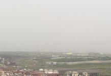 Cieli offuscati e caldo in Calabria – nube proveniente dal deserto del Sahara