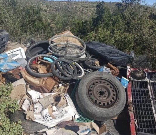 Sorpreso ad abbandonare rifiuti per strada: denunciato 60enne