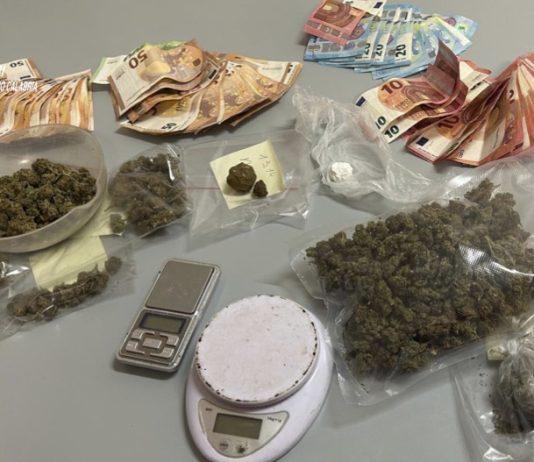 Cocaina, hashish e marijuana rinvenute in appartamento: arrestato 26enne