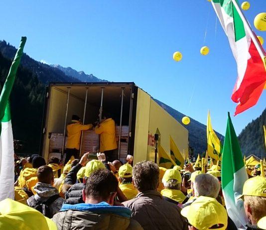 Coldiretti Calabria con oltre 200 agricoltori alla protesta del Brennero