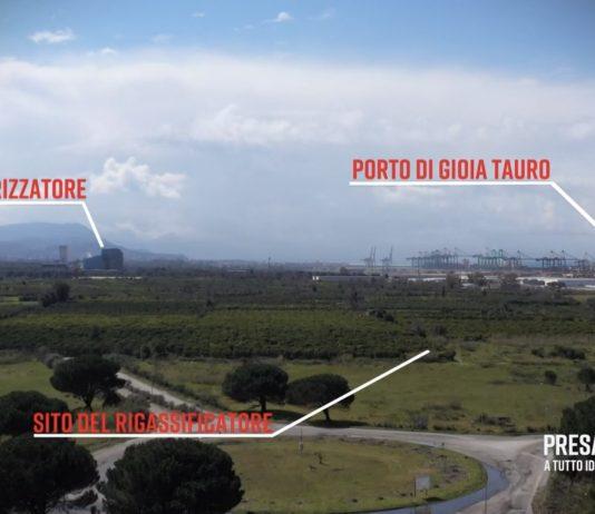 Presa diretta a Gioia Tauro per parlare del rigassificatore. La piastra del freddo? Non esiste