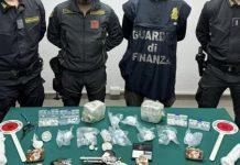 In casa 3 chilogrammi di droga, due arresti
