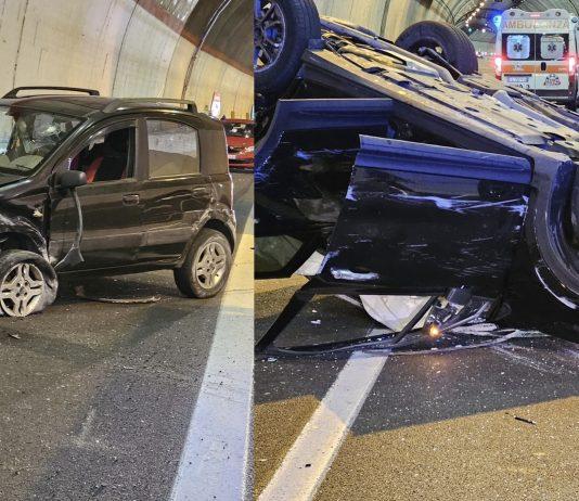 Incidente dopo lo svincolo di Bagnara Calabra – coinvolte due auto: un ferito