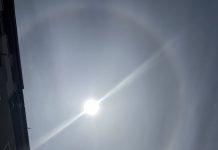 Alone solare – il fenomeno raro visto da Rosarno