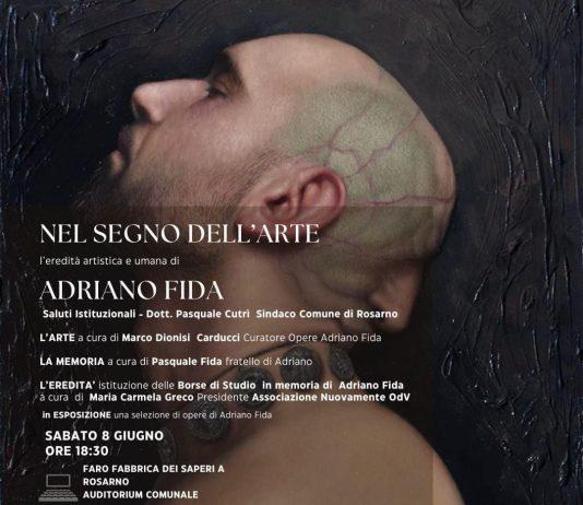 Oggi a Rosarno “Nel segno dell’arte” evento in memoria dell’artista Adriano Fida