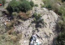 Discarica abusiva a cielo aperto sequestrata dai carabinieri