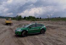 Seminara – lavori abusivi alterano corso torrente : due denunce