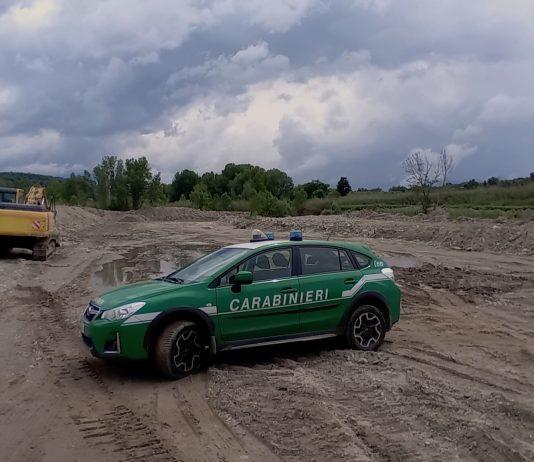Seminara – lavori abusivi alterano corso torrente : due denunce