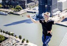 Tutto pronto per l’impresa dell’atleta Roose: attraverserà lo Stretto di Messina su una fune