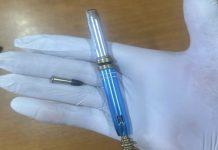 Aveva in casa pistola a forma di penna: arrestato 34enne