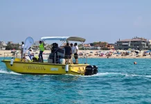 San Ferdinando: anche quest’anno in azione i battelli spazzamare della Regione Calabria