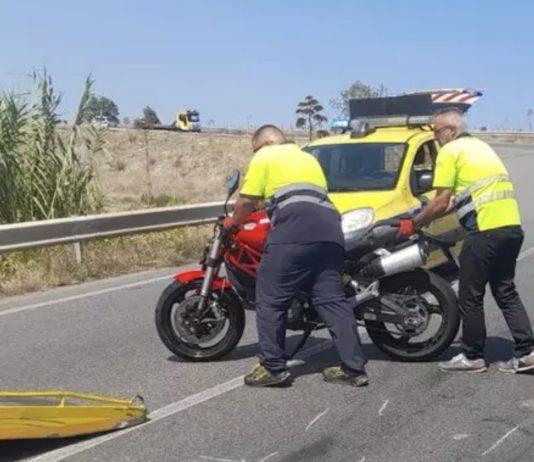Scontro auto moto: morto 53enne