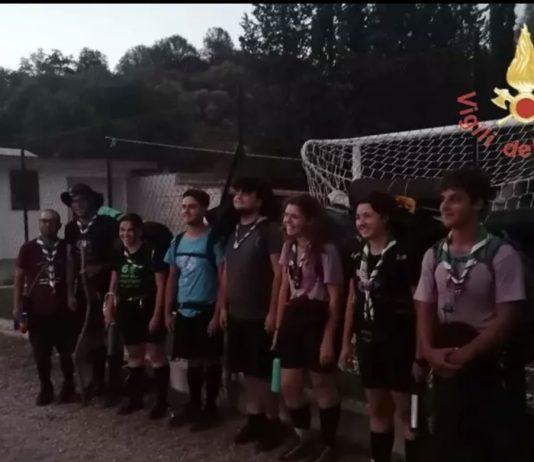 Calabria – gruppo scout si perde durante escursione