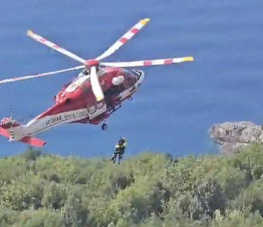 Seminara – Perde l’orientamento durante escursione – 38enne soccorso da Vigili del fuoco