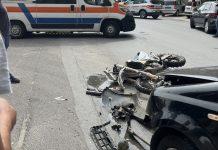 Rosarno – scontro auto moto- ferito un 21enne