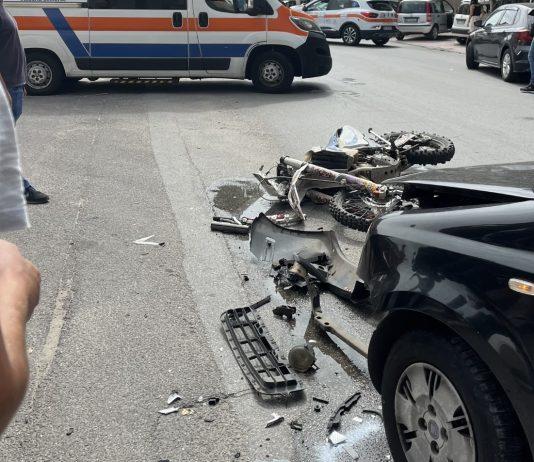 Rosarno – scontro auto moto- ferito un 21enne