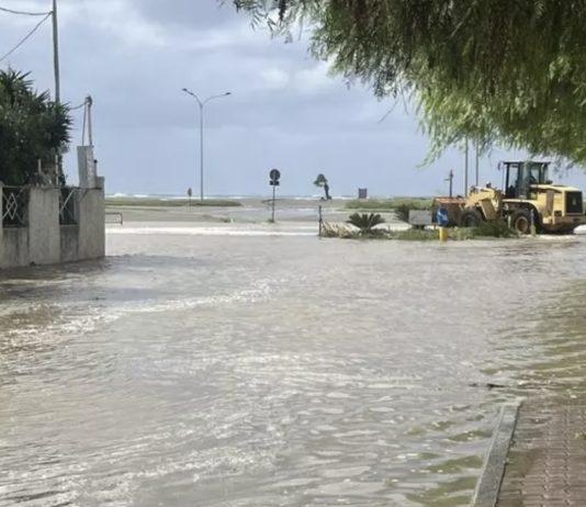 Maltempo in Calabria – allagamenti litorale tirrenico