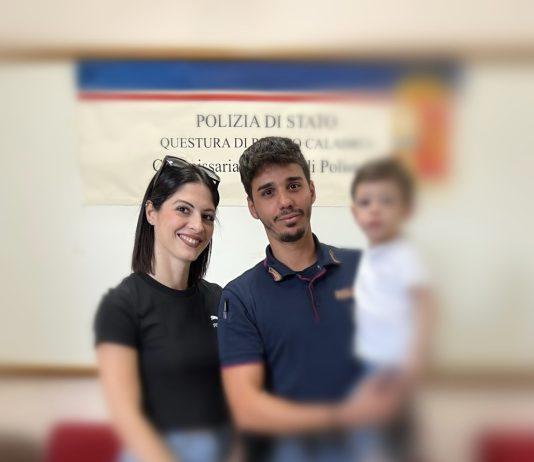 Agente del Commissariato di Polizia di Polistena salva bambino di 2 anni rimasto chiuso in casa