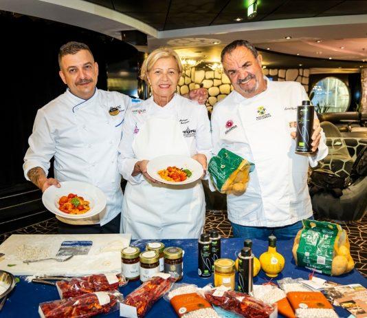 Calabria d’Amare”, tradizioni, gastronomia e musica a bordo della Msc Divina. Promozione entusiasmante della Calabria