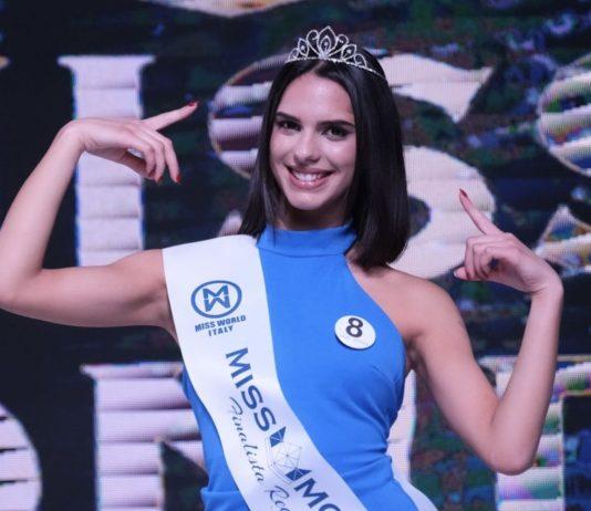 Sara Centofanti vince la selezione ufficiale di Miss Mondo Calabria