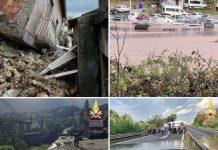 Maltempo, Movimento 5 Stelle: “serve un piano straordinario Casa crollata, strade interrotte e voragini. Ecco le priorità, altro che il Ponte”