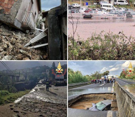 Maltempo, Movimento 5 Stelle: “serve un piano straordinario Casa crollata, strade interrotte e voragini. Ecco le priorità, altro che il Ponte”