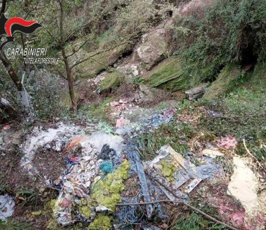 Contrasto ai reati ambientali all’interno del parco Nazionale d’ Aspromonte – rinvenuti rifiuti pericolosi: due imprenditori deferiti