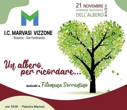 Rosarno – il 21 novembre “Un albero per ricordare Filomena Sorrentino”